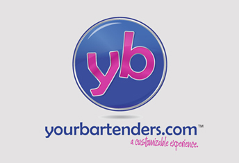 Yourbartenders.com Logo Design, Web Design and Marketing by Daedalus Creative a brand and marketing agency in LA, CA